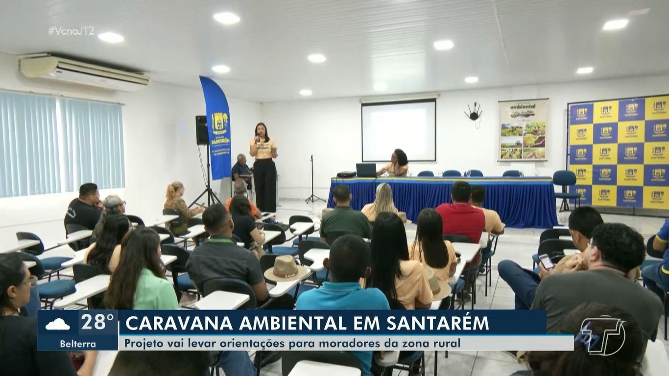 Caravana Ambiental é lançada em Santarém com foco na sustentabilidade no campo