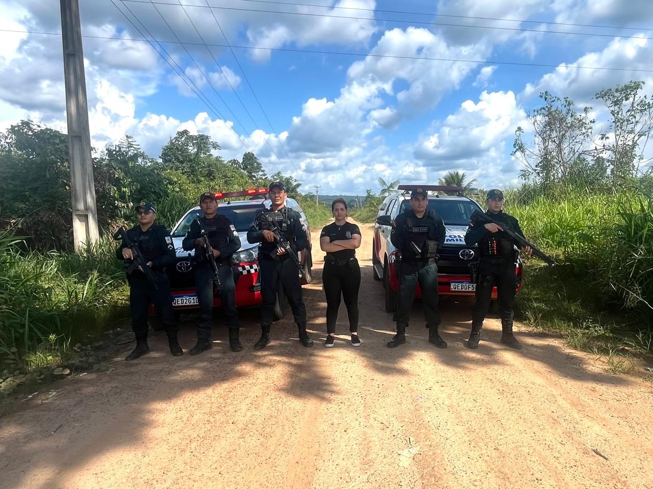 Polícias Civil e Militar de Rurópolis transferem autor de feminicídio para o presídio de Itaituba