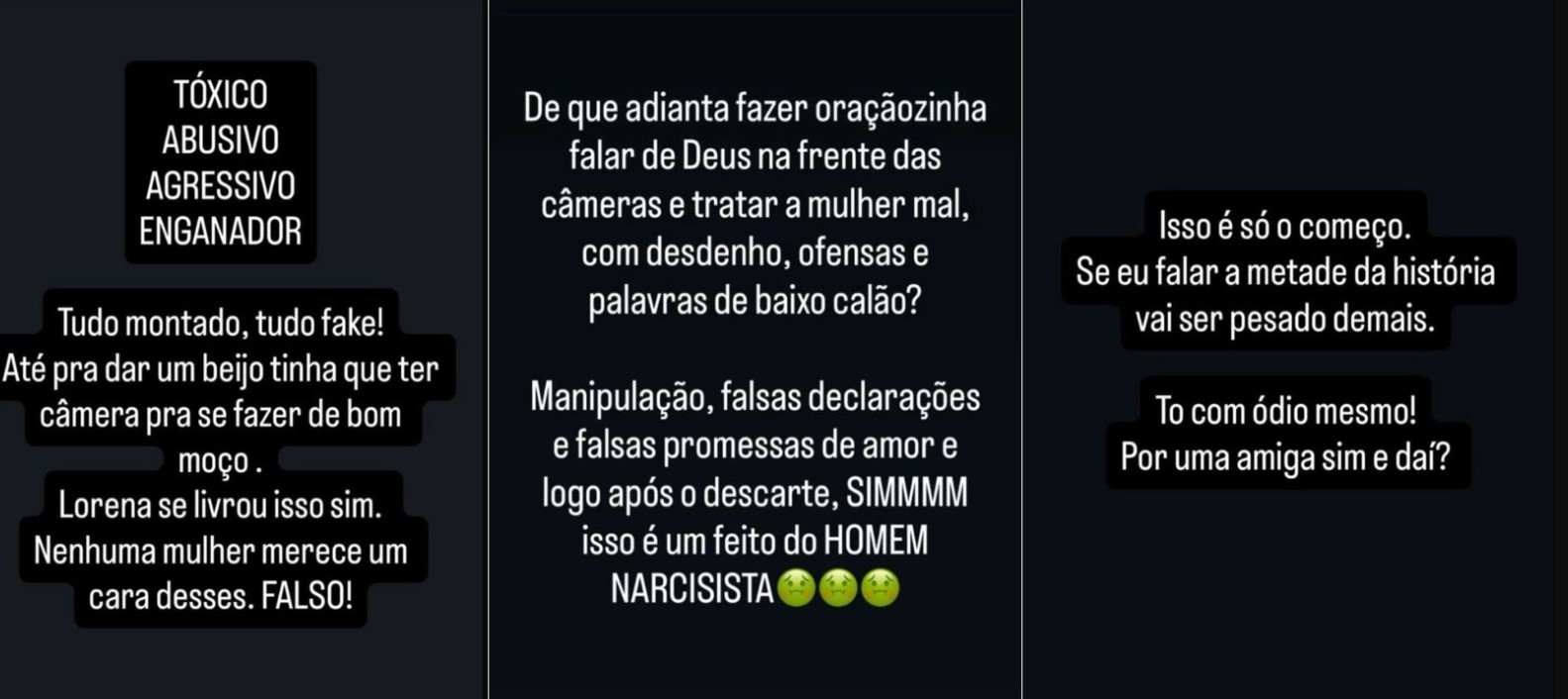 Após término de MC Daniel e Lorena Maria, cantor é acusado de ser 'tóxico' e eles negam; entenda 