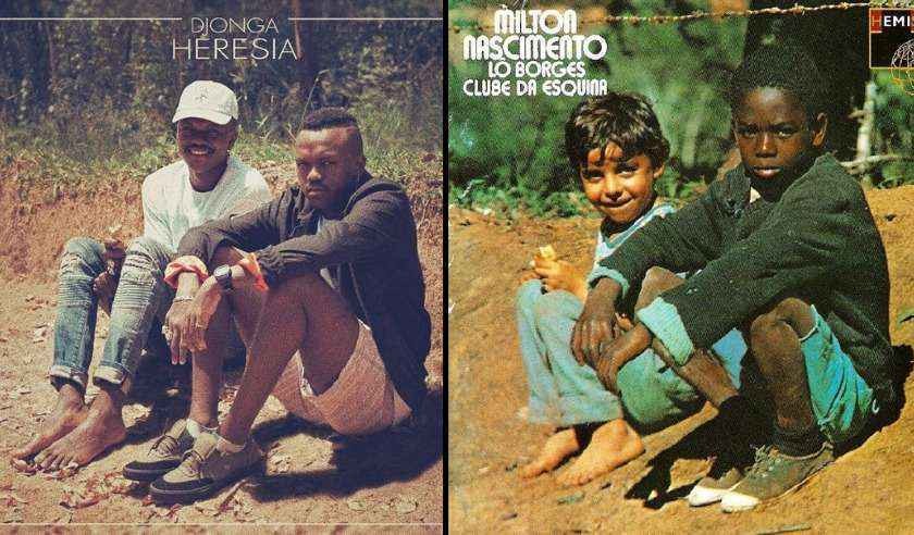 'Uma das minhas maiores inspirações', diz Djonga sobre Lô Borges; capa de 'Clube da Esquina' influenciou primeiro álbum do rapper