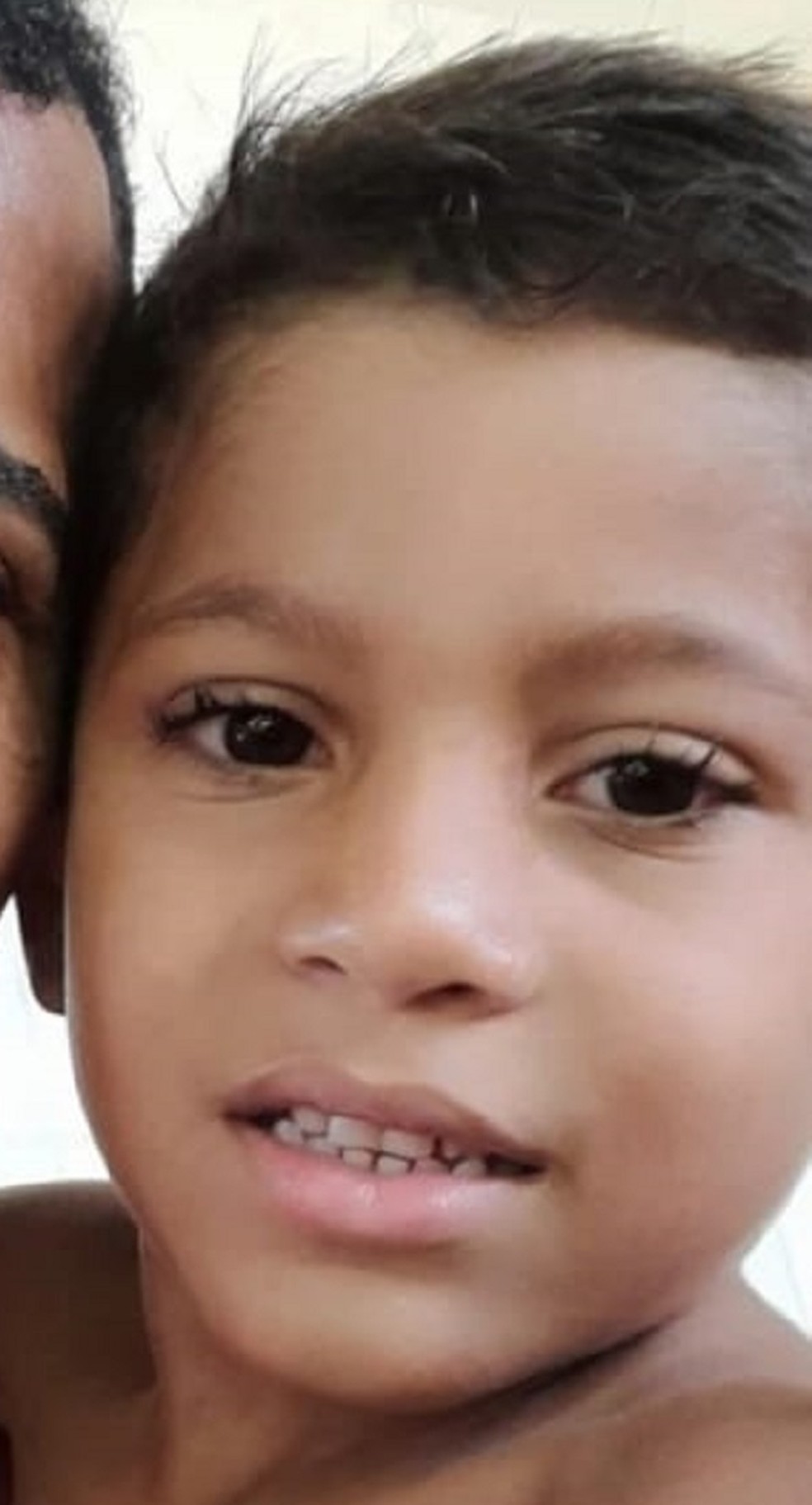 Jefferson Kauai tinha 6 anos de idade — Foto: Arquivo pessoal