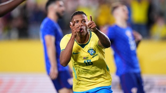 Brasil vence a Croácia em último teste antes da convocação para a Copa - Foto: (Grtty Images via AFP)