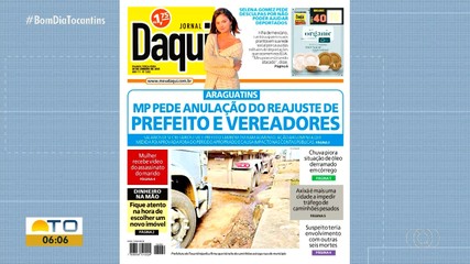 Confira os assuntos em destaque no Jornal Daqui