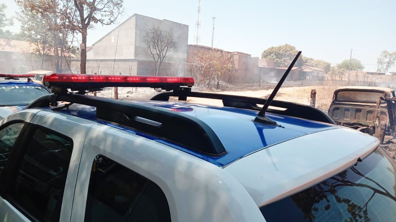 Homem é preso em flagrante suspeito de provocar dois incêndios criminosos no mesmo dia
