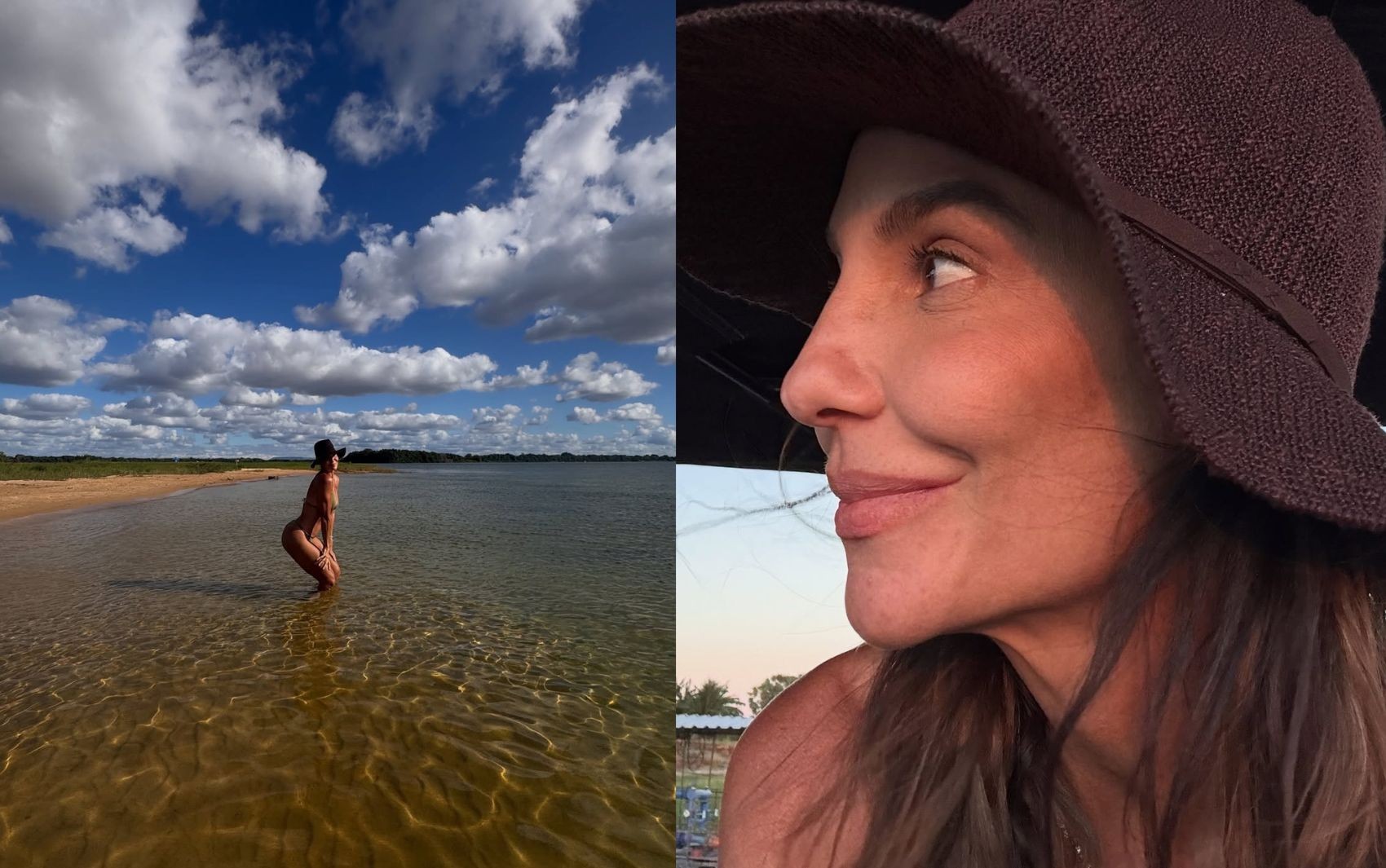 Ivete Sangalo se declara às águas do Rio São Francisco: 'Minha casa'