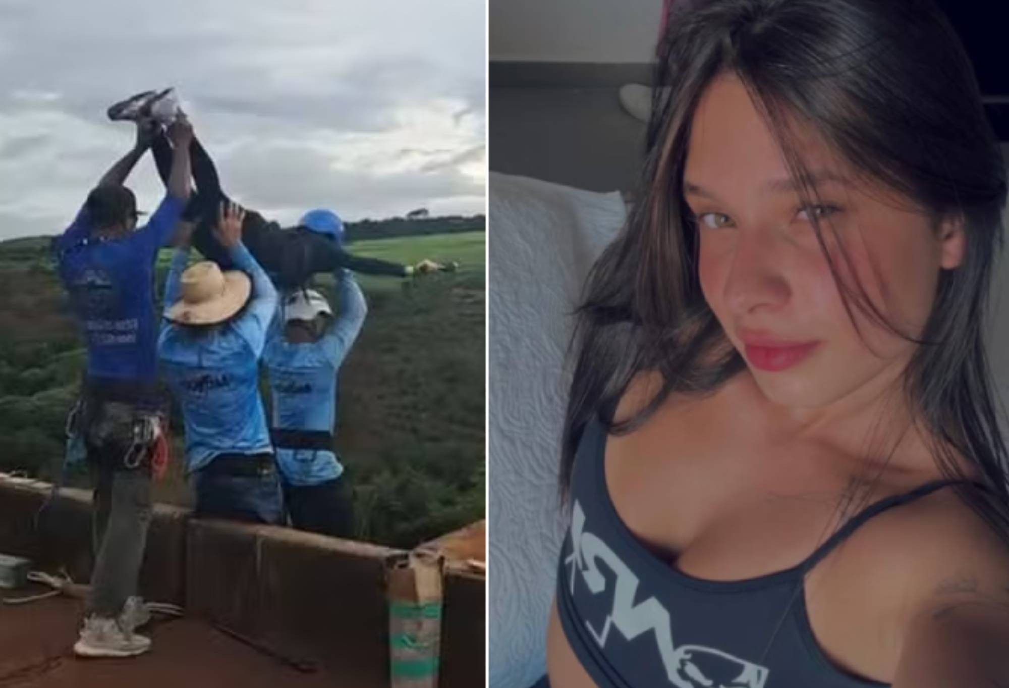 Quem era a jovem que morreu após ser lançada sem corda em rope jump no interior de SP