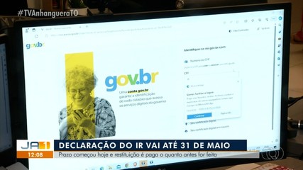 Prazo para declarar o imposto de renda vai até o dia 15 de maio