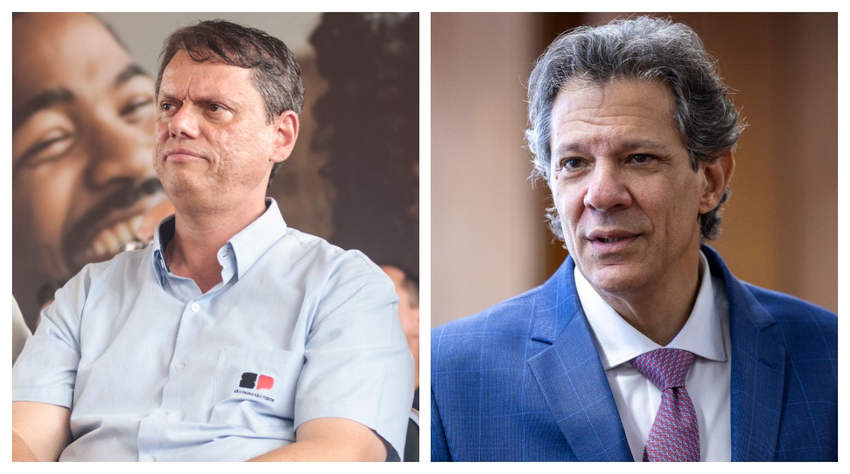 Quaest: Tarcísio tem 38%, Haddad, 26%, Kataguiri, 5% e Paulo Serra, 5% na disputa para o governo de São Paulo