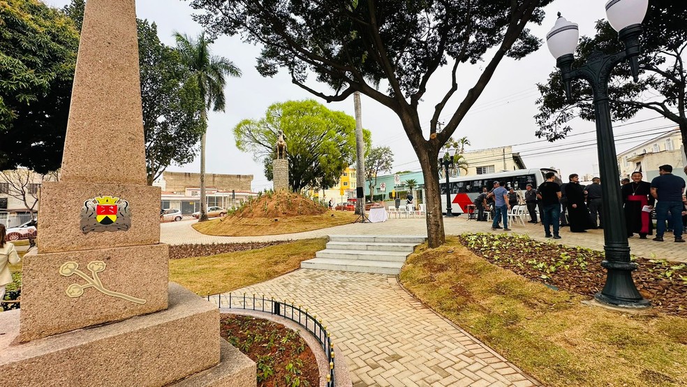 Praça dos Tropeiros, em Sorocaba (SP), foi revitalizada — Foto: Manuel Garcia/Arquivo Pessoal