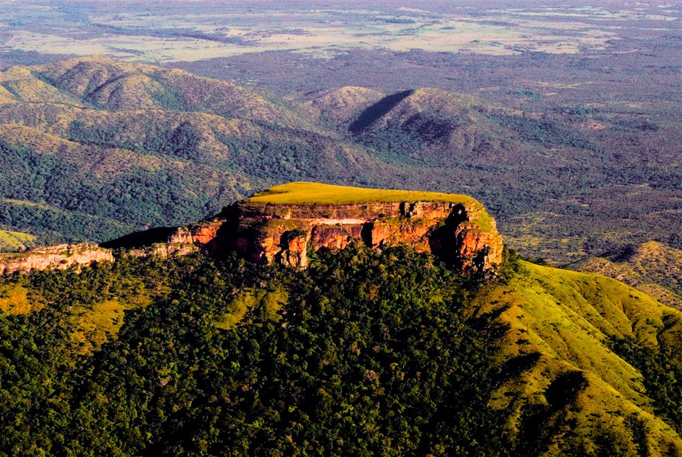 Parque Nacional de Chapada dos Guimarães — Foto: Marcos Vergueiro/Secom-MT