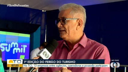 Empresas participam da 1ª edição do Feirão do turismo no Tocantins