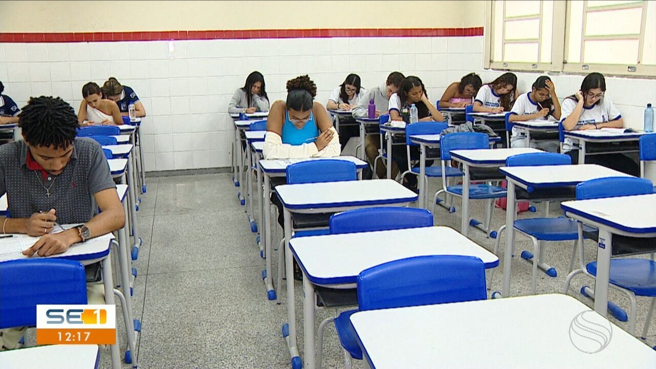 Enem 2024: cerca de 14 mil estudantes da rede estadual de Sergipe participam de simulado 