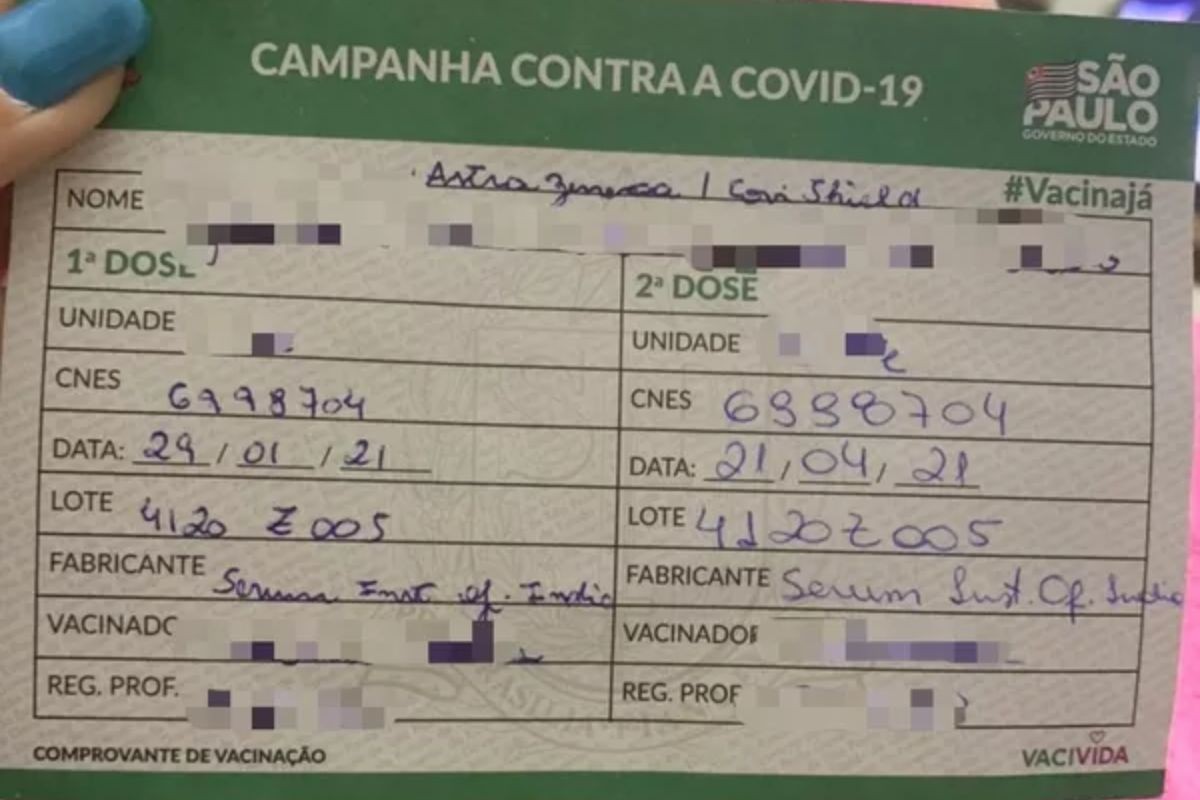 Hospital é condenado a indenizar em R$ 28 mil ex-funcionária que recebeu vacina vencida contra a Covid-19