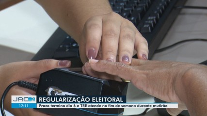 Prazo termina dia 6 e TRE atende no fim de semana durante mutirão