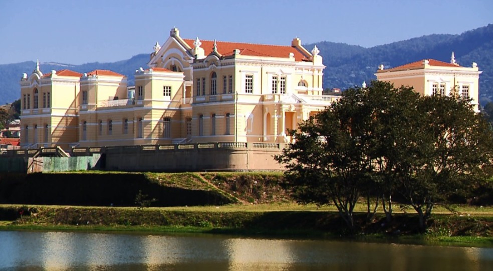 Cassino de Lambari funcionou uma única noite em 1911, quando foi inaugurado — Foto: Reprodução EPTV