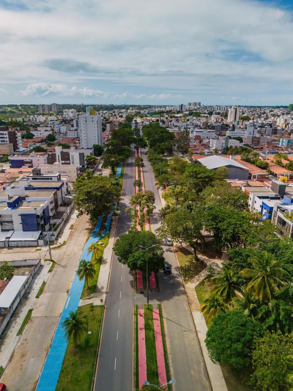 Parque das Três Ruas, em João Pessoa — Foto: Kleide Teixeira/Secom-JP
