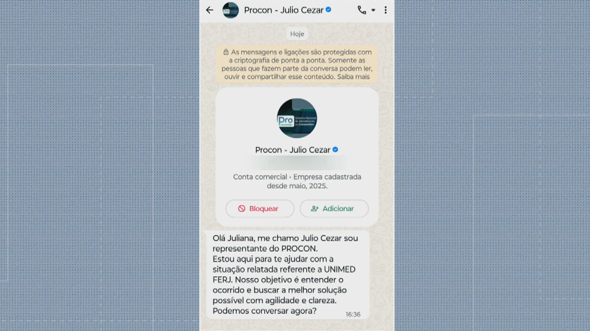 Falsos atendentes do Procon-RJ usam aplicativos de mensagem para aplicar fraudes