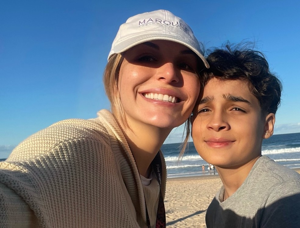 Atriz australiana quer preservar corpo do filho congelado. — Foto: Reprodução/Instagram/2claremccannofficial