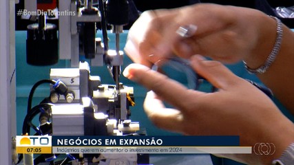 Pesquisa aponta que 60% das indústrias no Tocantins pretendem expandir