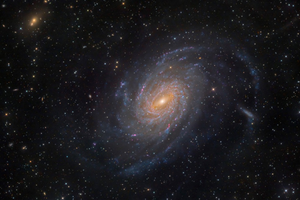 Uma imitação da Via Láctea — Foto: Kevin Morefield/Astronomy Photographer of the Year