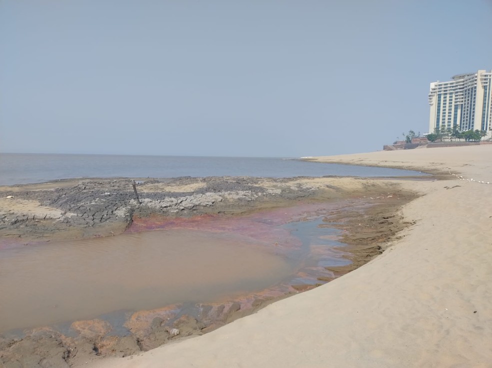 Imagem Praia da Ponta Negra em outubro de 2023. Jussara Cury/CPRM