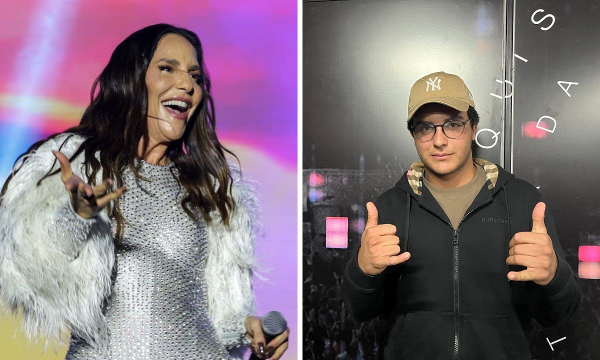 Ivete Sangalo brinca com filho na plateia do Festival de Inverno Bahia: 'Me exibo mais'