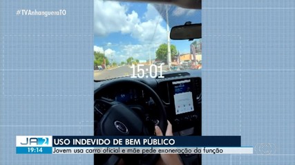 Servidora pede afastamento após filho postar dirigindo carro oficial do Estado