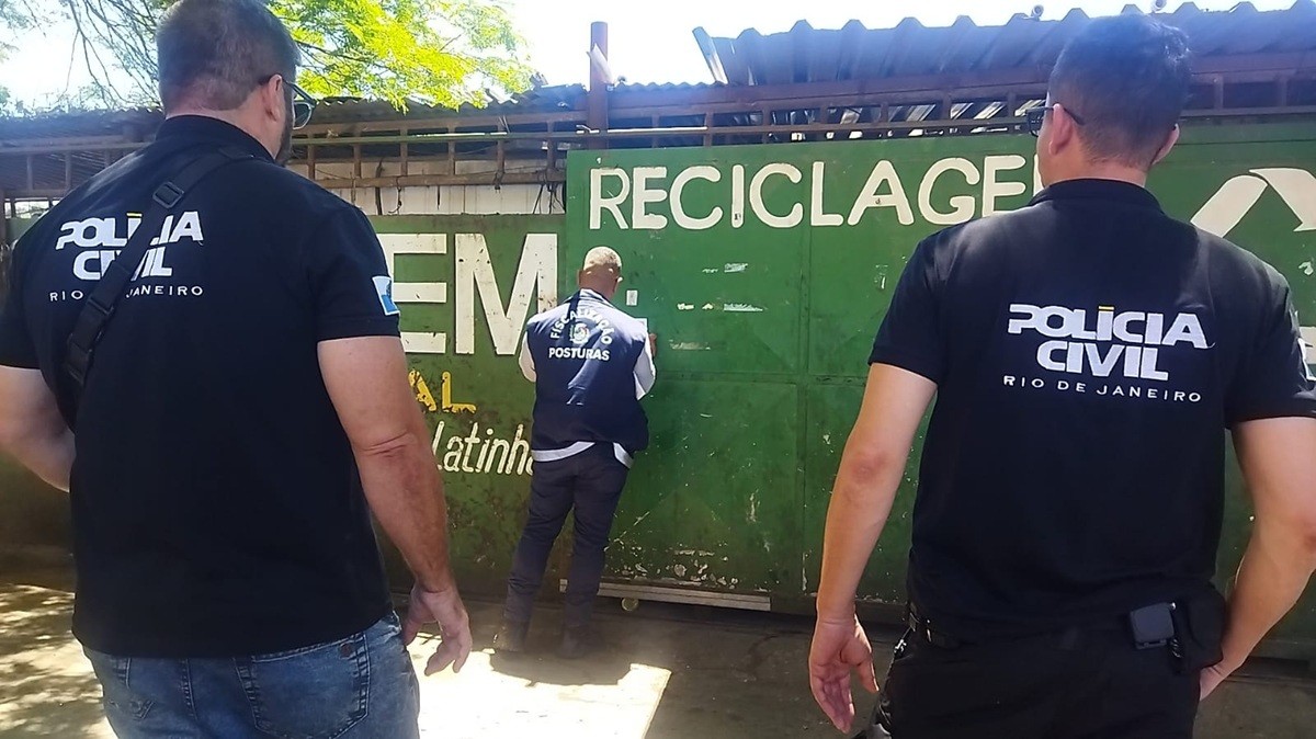 Operação da Polícia Civil prende dois e identifica crimes ambientais em ferros-velhos de Maricá