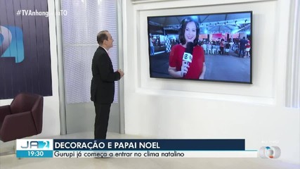 Gurupi começa a entrar no clima natalino