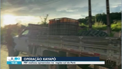PRF faz apreensões no sul do Pará