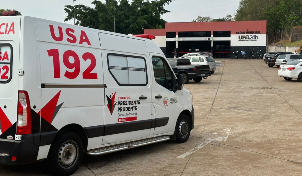 Uma das vítimas foi encaminhada ao UPA do Ana Jacinta, em Presidente Prudente — Foto: Emerson Sanchez/TV TEM
