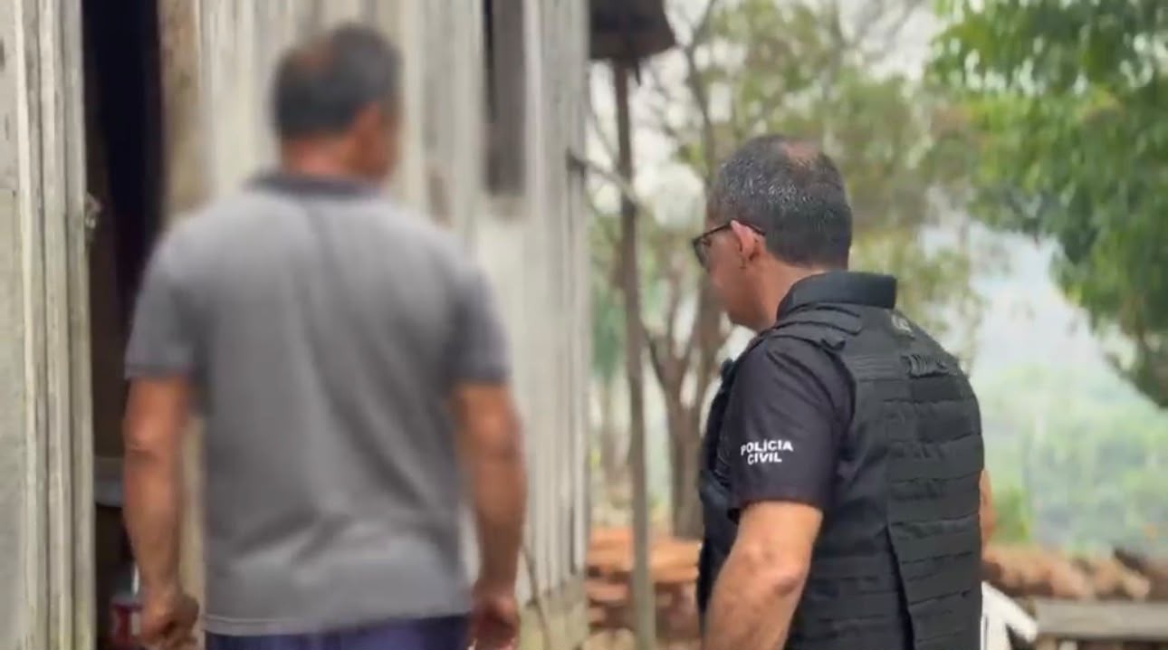 Homem é preso suspeito de provocar incêndio em área de mata no Amazonas