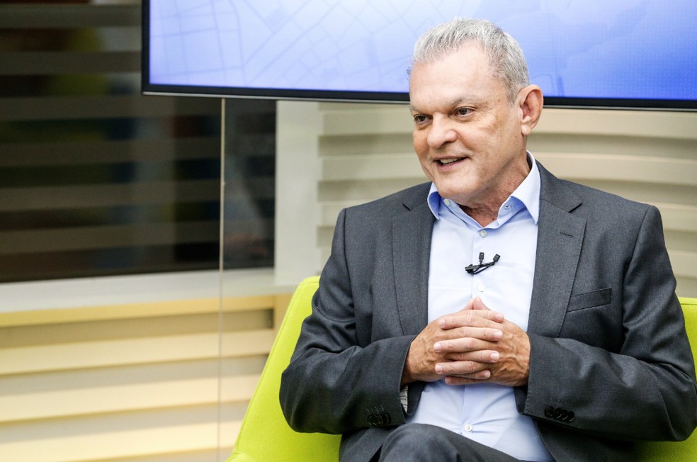 José Sarto deve concorrer à reeleição para a Prefeitura de Fortaleza pelo PDT — Foto: Thiago Gadelha/Sistema Verdes Mares