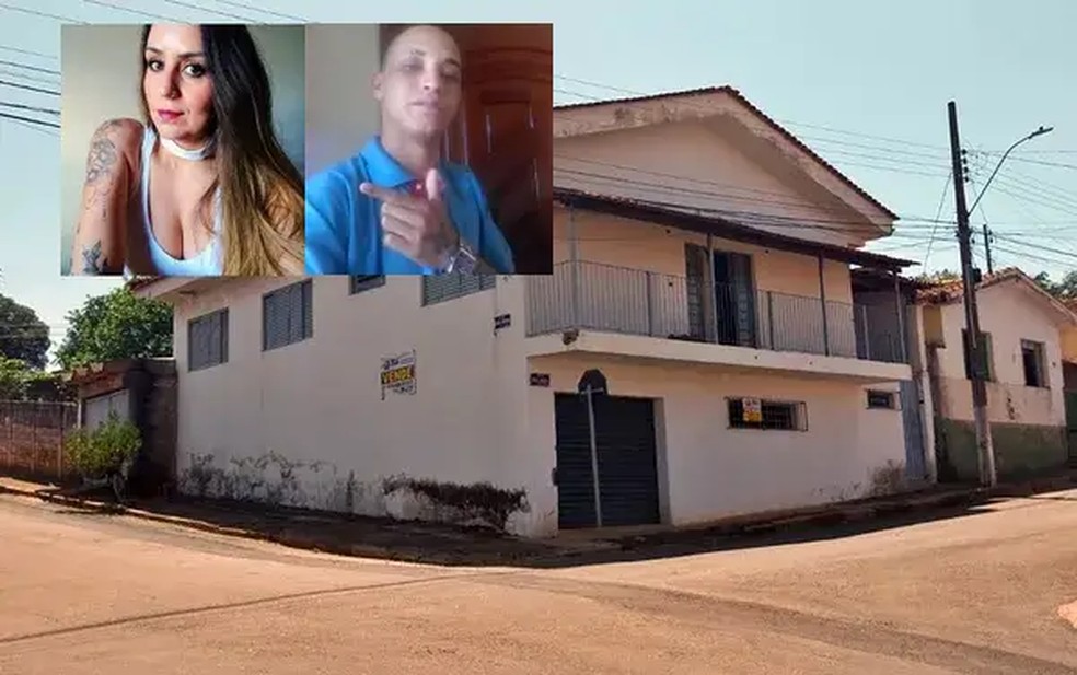 Mulher é morta a facadas por ex-companheiro após briga por ciúmes em Guaxupé, MG — Foto: João Daniel Alves / Reprodução EPTV