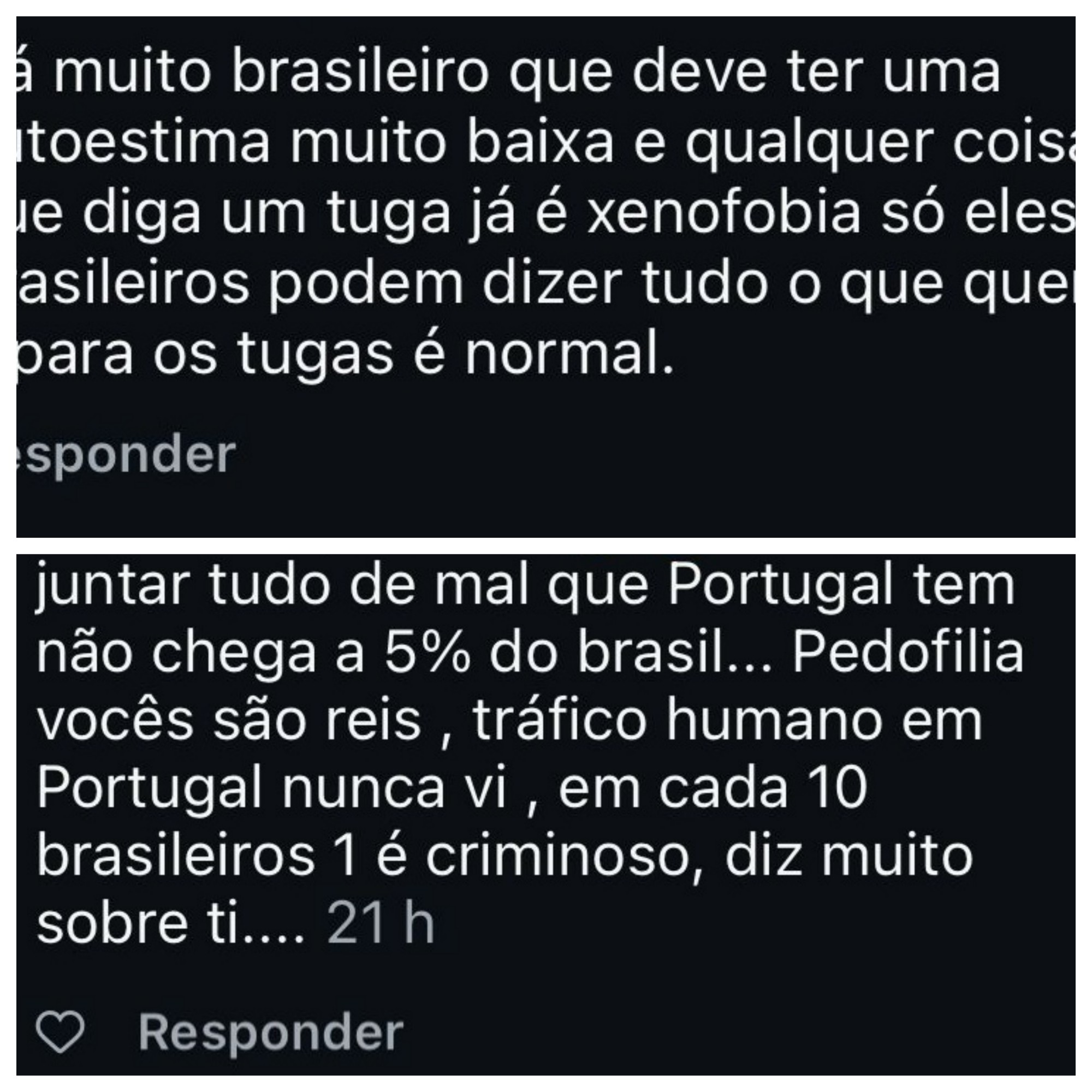 Brasileira que relatou caso de xenofobia em Portugal vira alvo de ofensas nas redes sociais