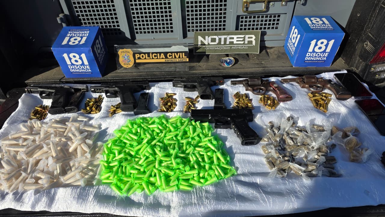 Polícia faz operação contra suspeitos de promover tiroteios e ataques a ônibus na Serra