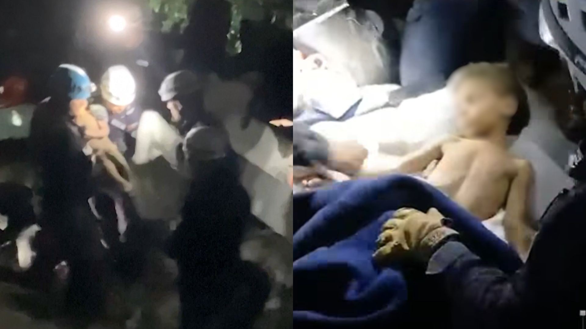 VÍDEO: criança é resgatada com vida de escombros 6 dias após terremotos na Venezuela