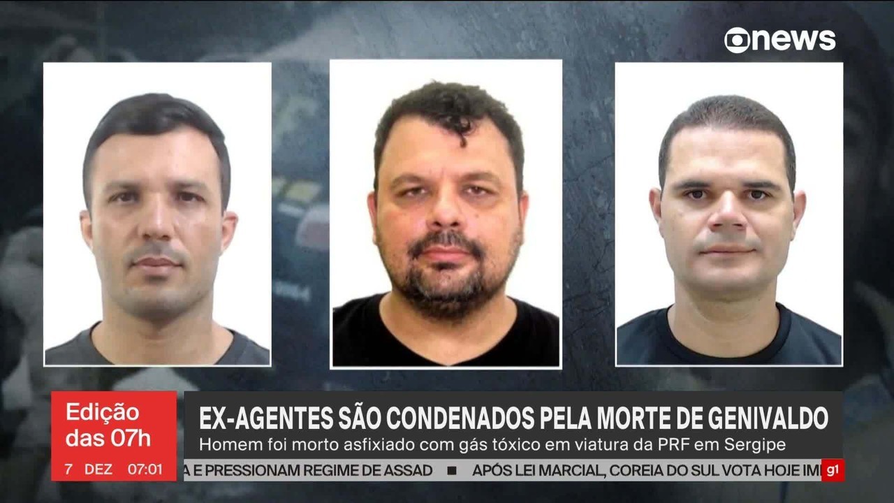 Ex-PRFs são condenados pela morte de Genivaldo Santos em Sergipe