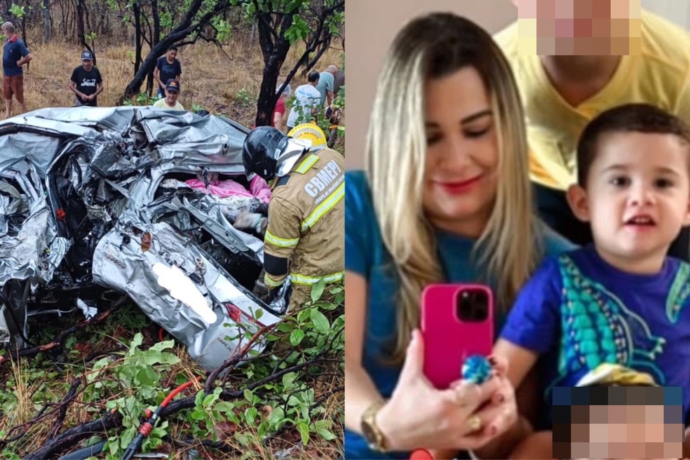 Mãe e bebê de 2 anos morrem em colisão entre carro e caminhão na BR-222, no  PI; pai, filhos e babá ficam feridos | Piauí | G1