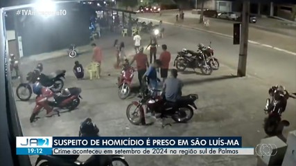 Suspeito de matar homem perto de bar em Palmas é preso no Maranhão
