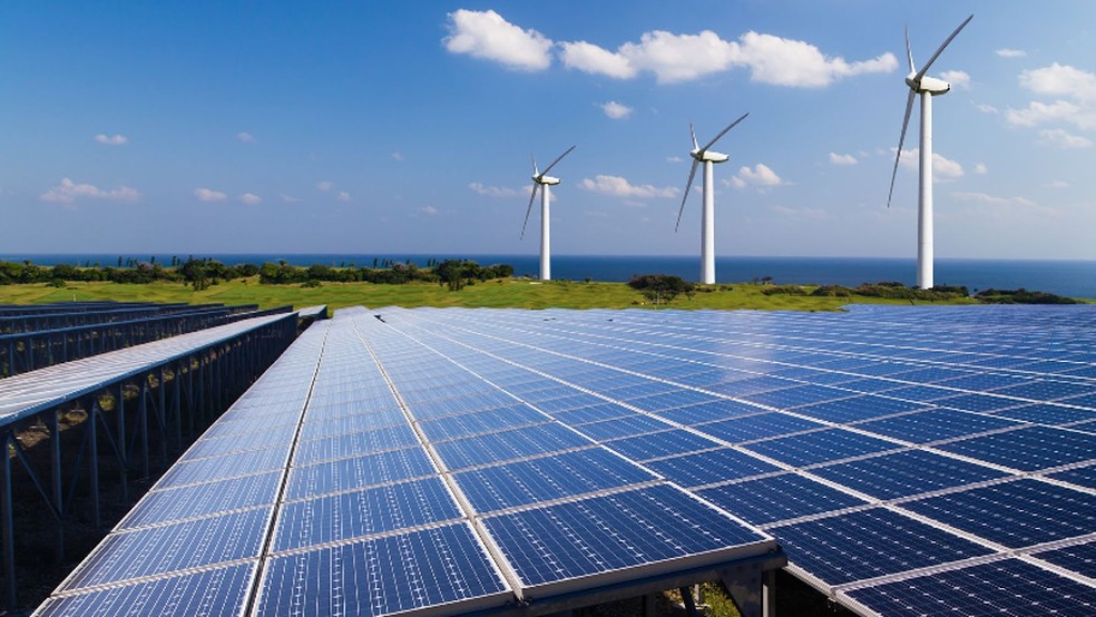 O Ceará contribui com a produção de energias eólicas e solar, auxiliando a matriz energética do Brasil — Foto: GettyImages
