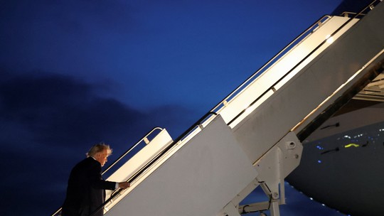 Trump diz que volta antecipada aos EUA não tem relação com cessar-fogo entre Israel e Irã: 'Muito maior que isso'