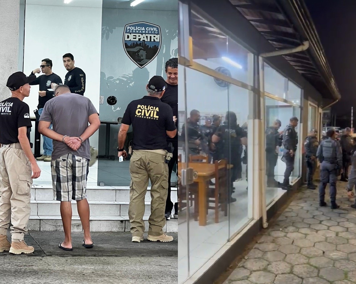 Operação da PF contra quadrilha ligada ao PCC prende 18 por tráfico, homicídios e lavagem de dinheiro no Grande Recife