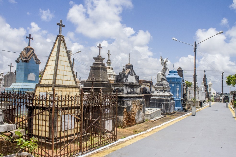 Cemitério em Natal — Foto: Divulgação/Semsur