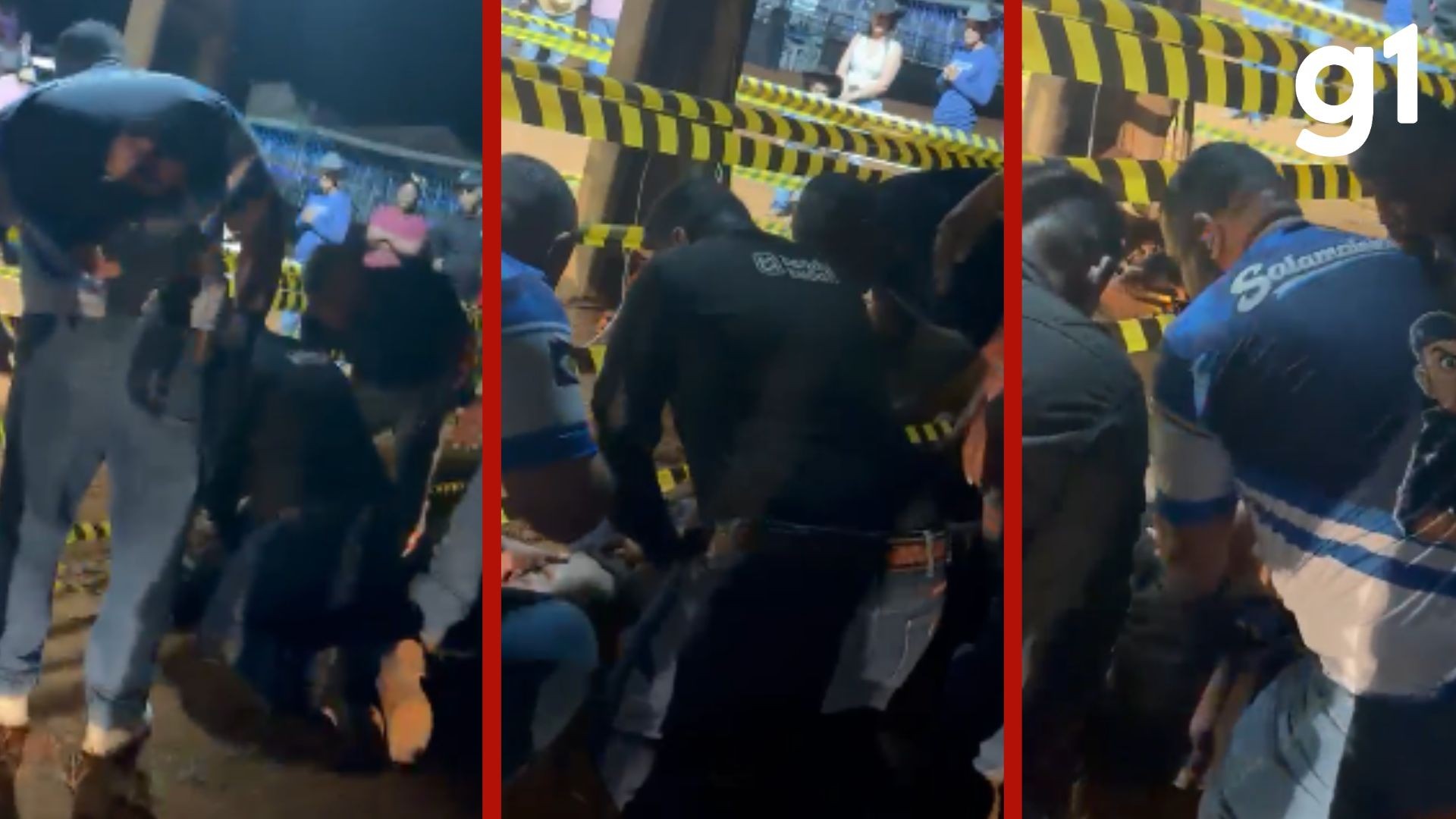Homem morre durante rodeio às margens da MT-270 e evento é cancelado em Rondonópolis (MT)
