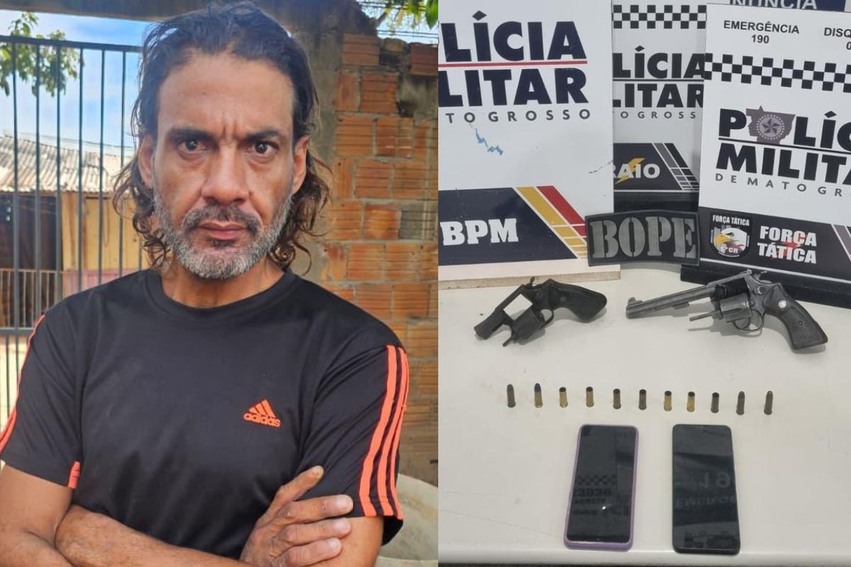 Homem preso por homicídio em bar morre em confronto com a PM em Cáceres (MT) 3 dias após ser solto 