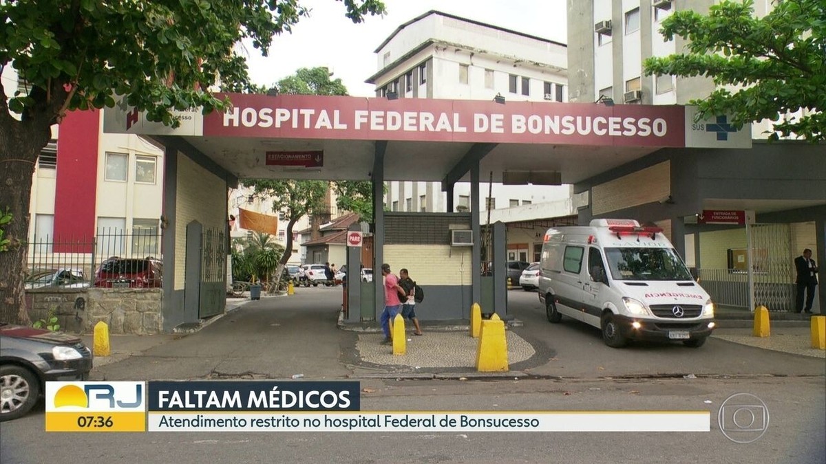 Hospital de Bonsucesso est com atendimento restrito