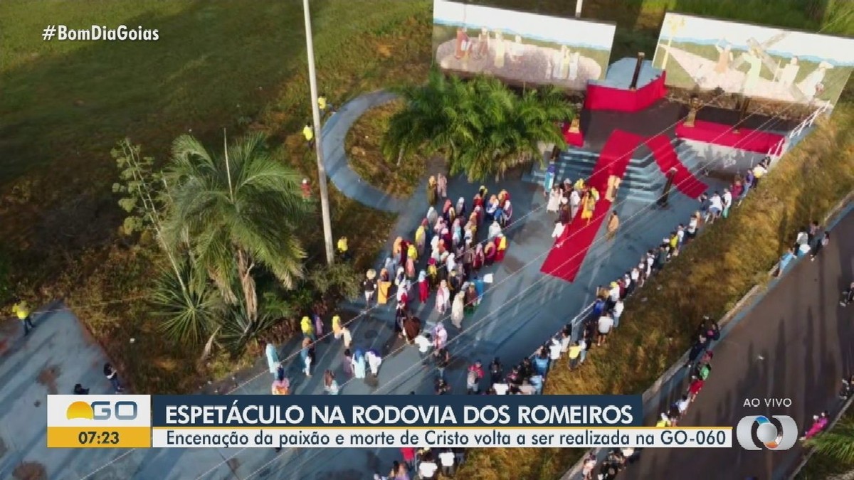 Encenação da Paixão de Cristo de Sertaneja acontece nesta sexta