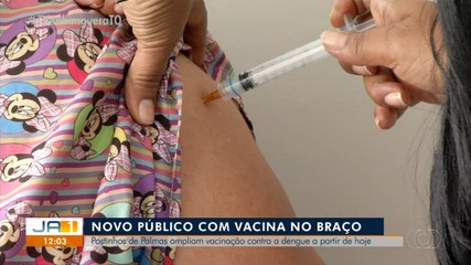 Unidades de saúde de Palmas começam aplicar vacina contra dengue em novo público-alvo
