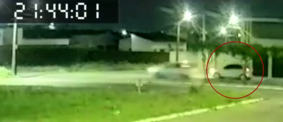 Empresário foi levado por criminosos ao chegar em casa, em São Gonçalo do Amarante — Foto: Reprodução